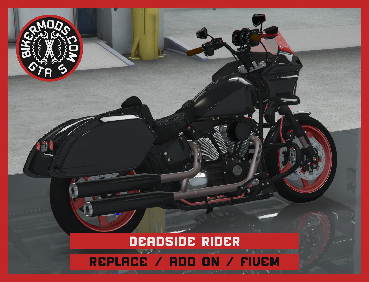 Deadside Rider (Replace / Add On / FiveM) 403k Poly