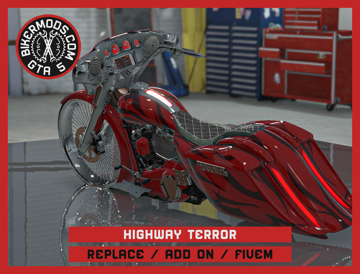 Highway Terror (Replace / Add On / FiveM) 186k Poly