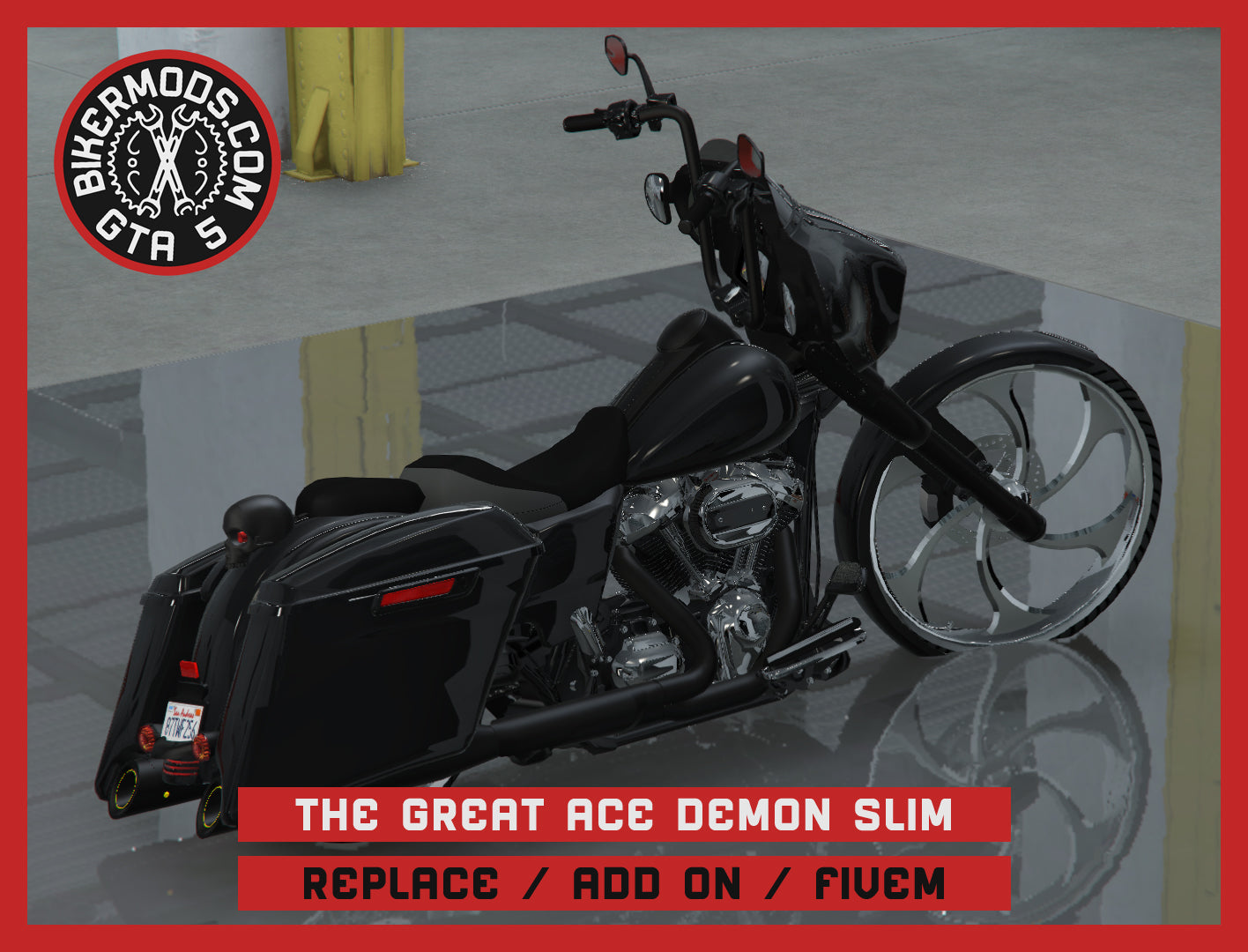 The Great Ace Demon Slim (Replace / Add On / FiveM) 146k Poly