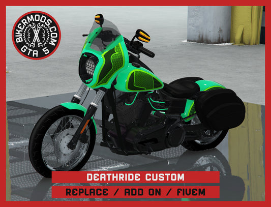 Deathride Custom (Replace / Add On / FiveM) 348k Poly