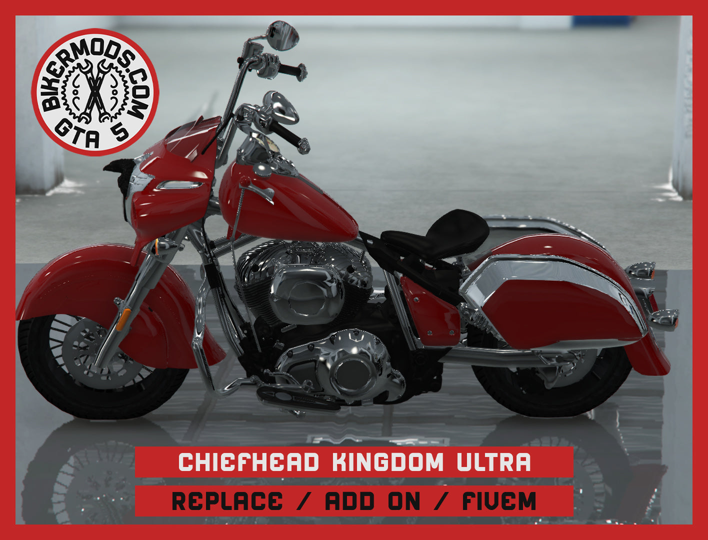 Chiefhead Kingdom Ultra (Replace / Add On / FiveM) 275k Poly