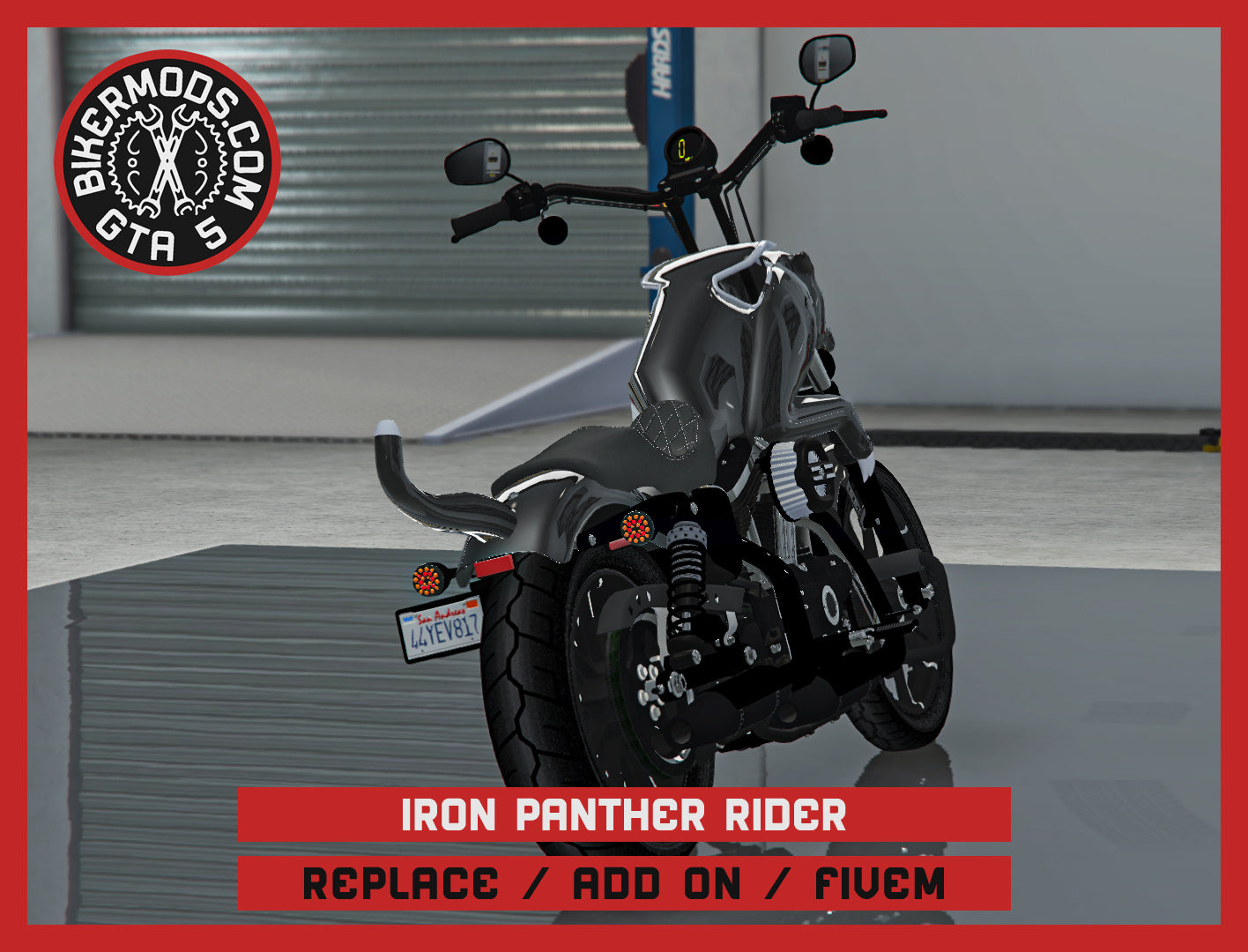 Iron Panther Rider (Replace / Add On / FiveM) 181k Poly