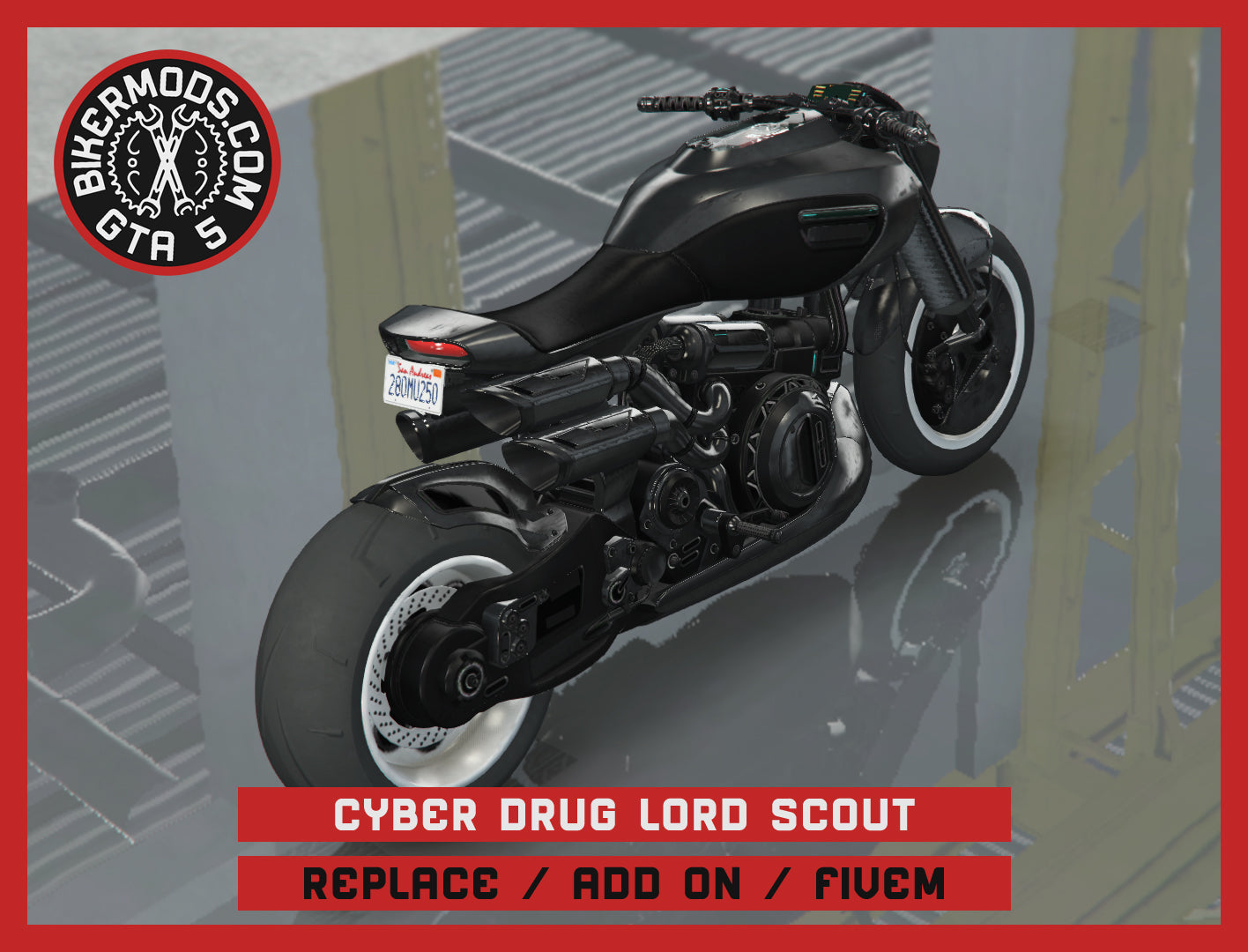 Cyber Drug Lords Scout (Replace / Add On / FiveM) 75k Poly