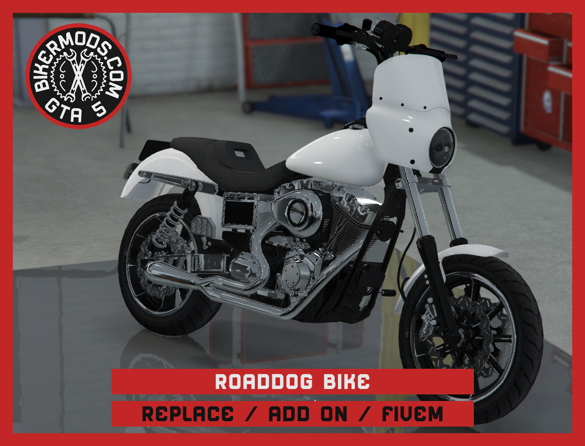 RoadDog Bike (Replace / Add On / FiveM) 416k Poly