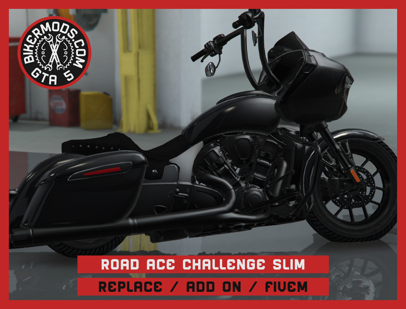 Road Ace Challenge Slim (Replace / Add On / FiveM) 507k Poly