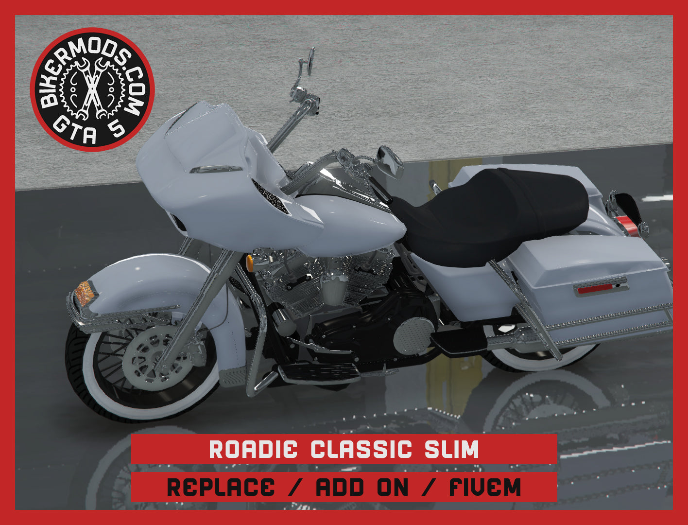Roadie Classic Slim (Replace / Add On / FiveM) 358k Poly