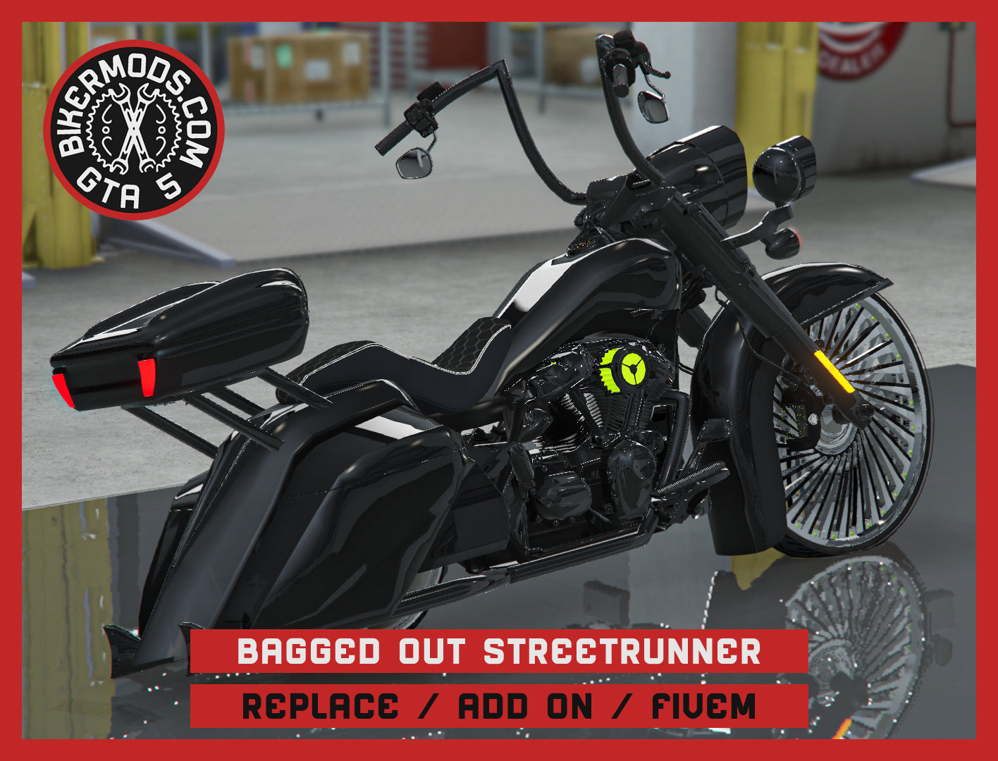 Bagged Out Streetrunner (Replace / Add On / FiveM) 267k Poly
