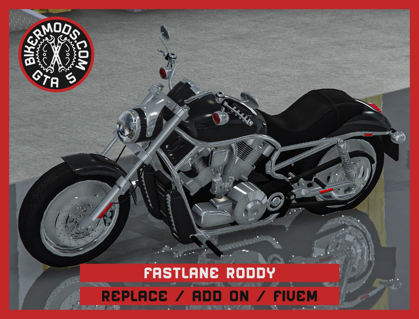 Fastlane Roddy (Replace / Add On / FiveM) 61k Poly
