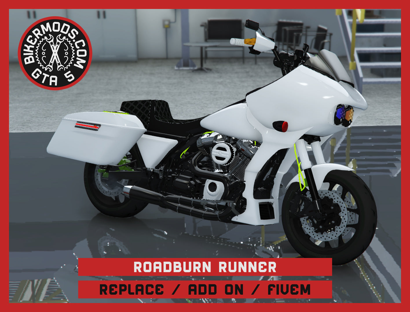 Roadburn Runner (Replace / Add On / FiveM) 302k Poly