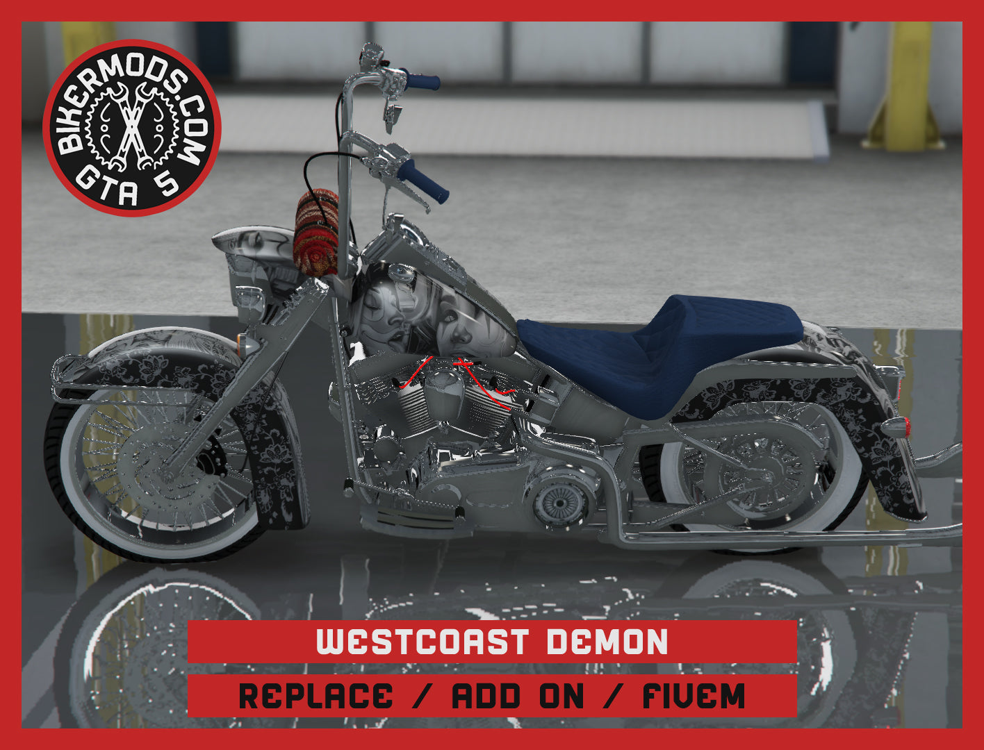 Westcoast Demon (Replace / Add On / FiveM) 172k Poly