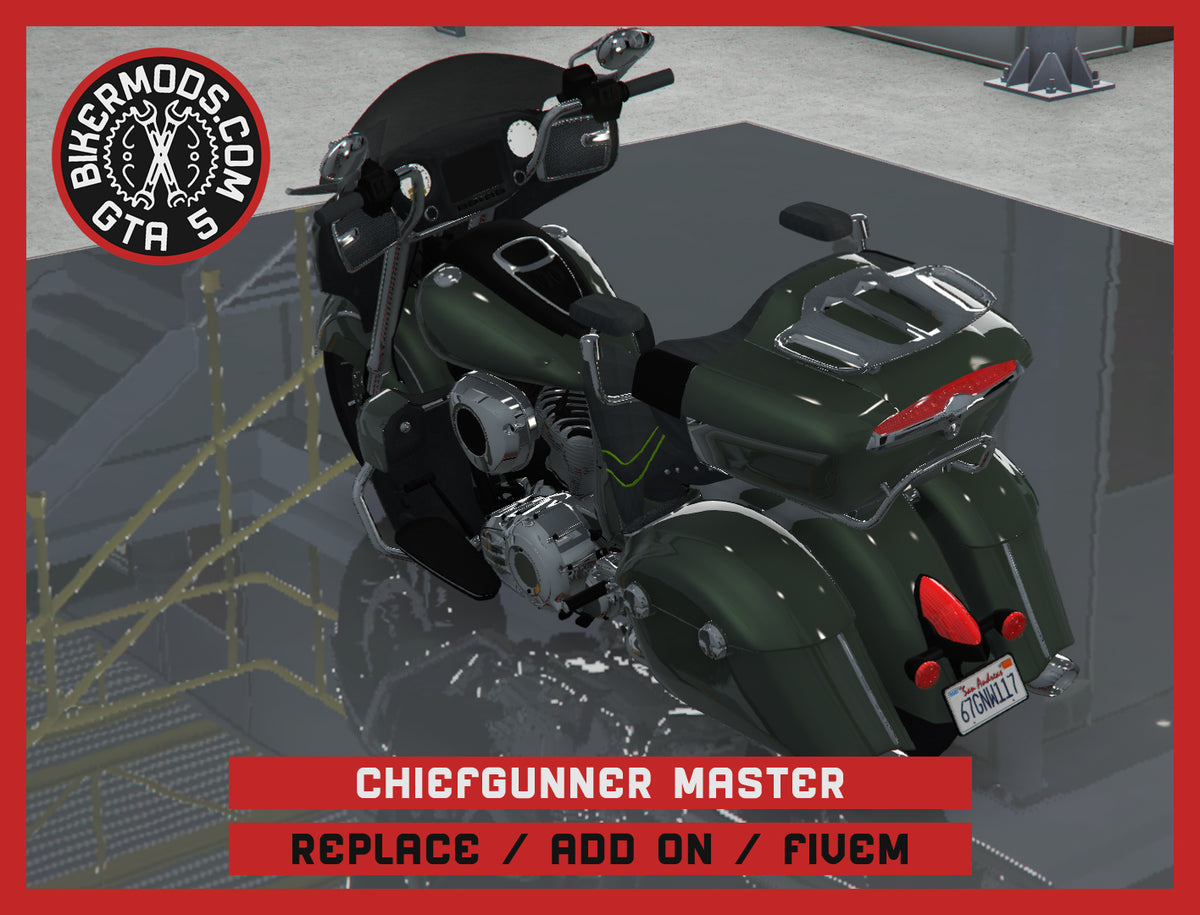 Chiefgunner Master (Replace / Add On / FiveM) 215k Poly