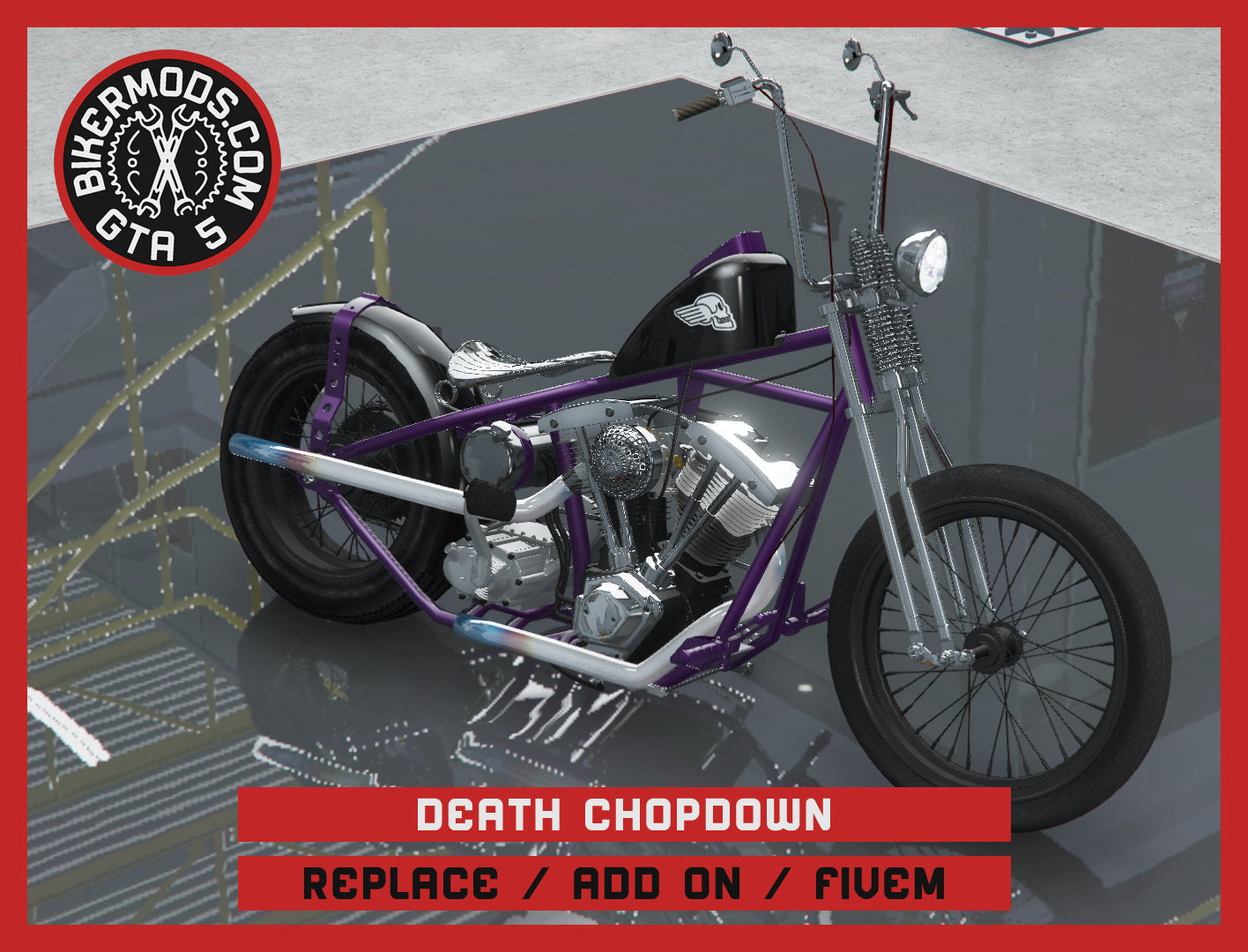 Death Chopdown (Replace / Add On / FiveM) 355k Poly