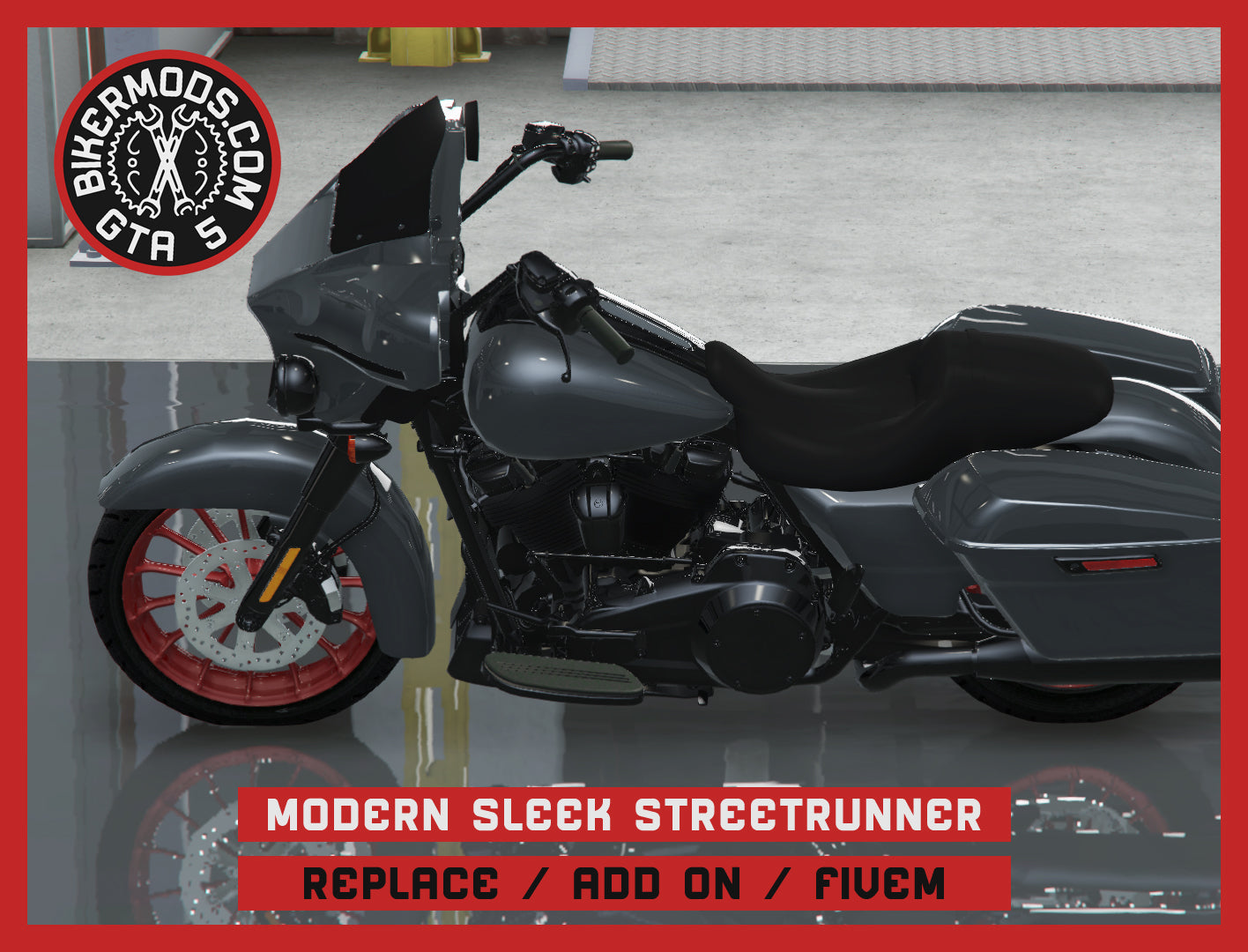 Modern Sleek Streetrunner (Replace / Add On / FiveM) 216k Poly