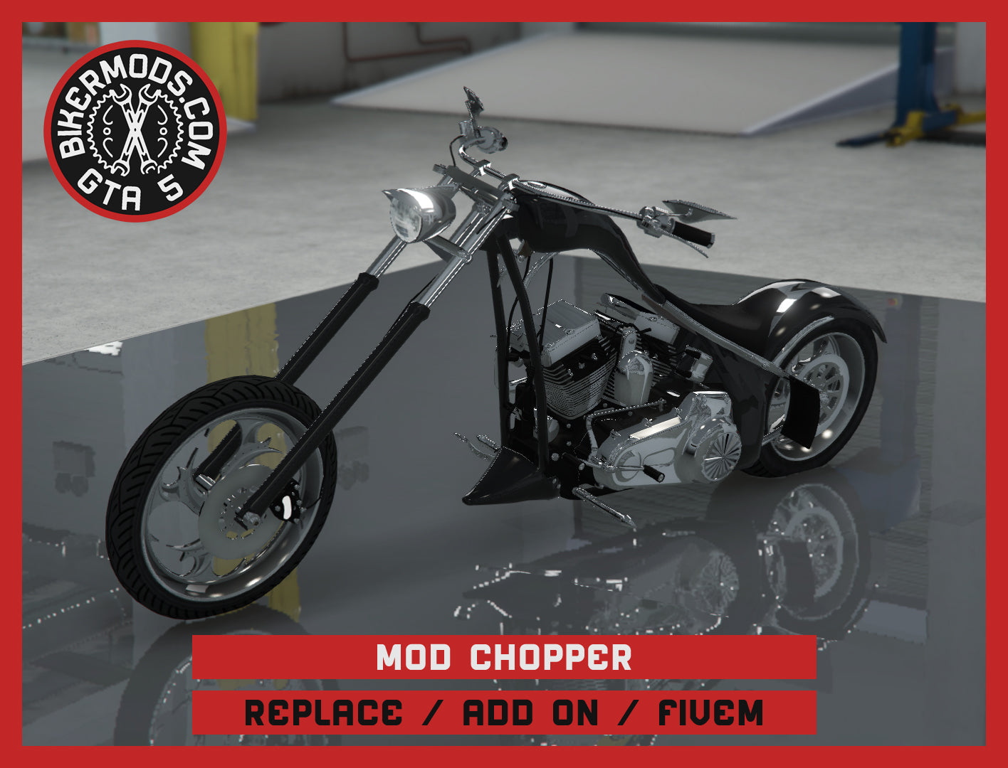 Mod Chopper (Replace / Add On / FiveM) 97k Poly