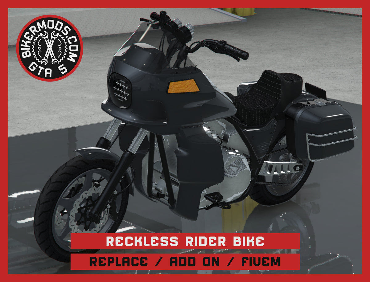 Reckless Rider Bike (Replace / Add On / FiveM) 340k Poly
