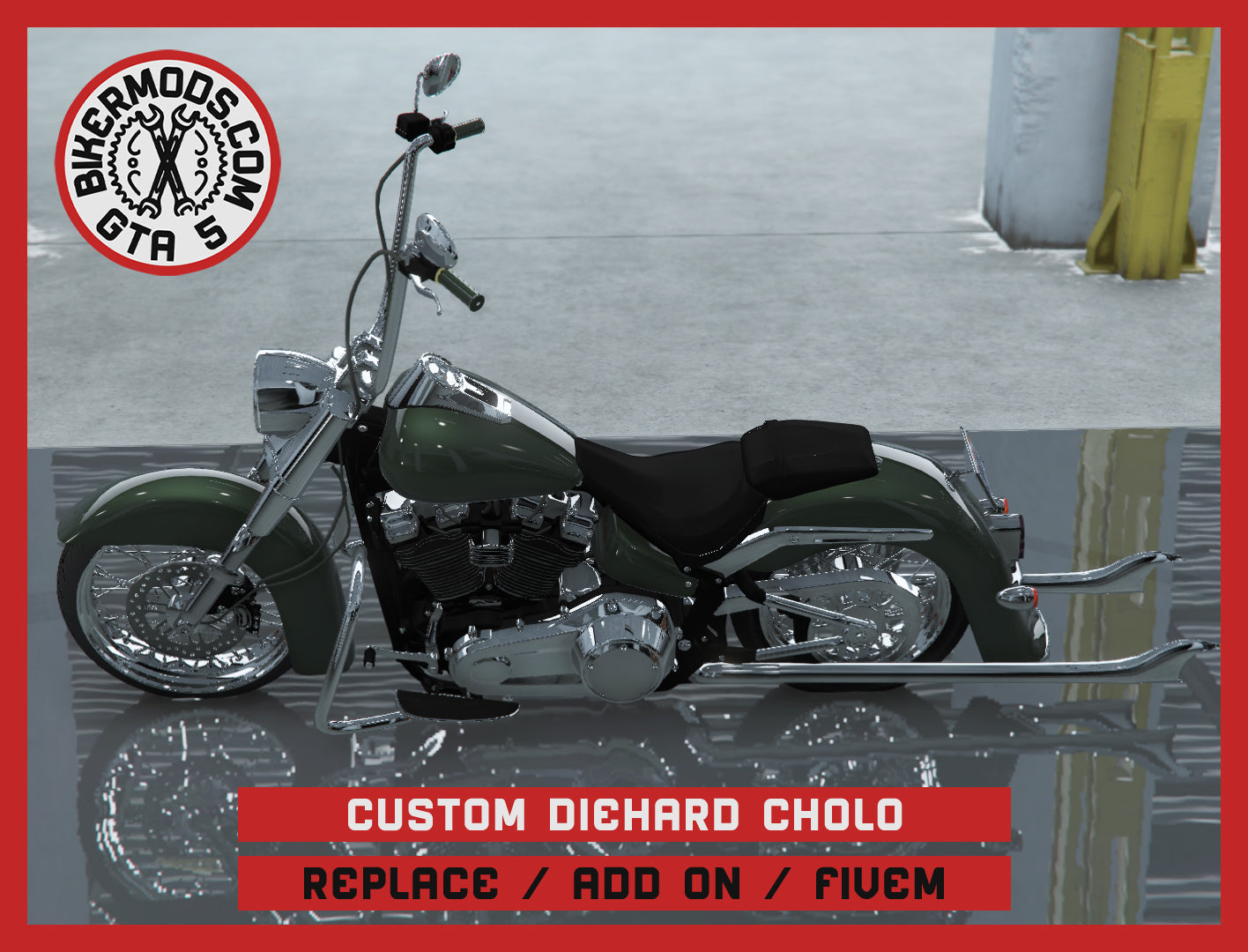 Custom Diehard Cholo (Replace / Add On / FiveM) 251k Poly