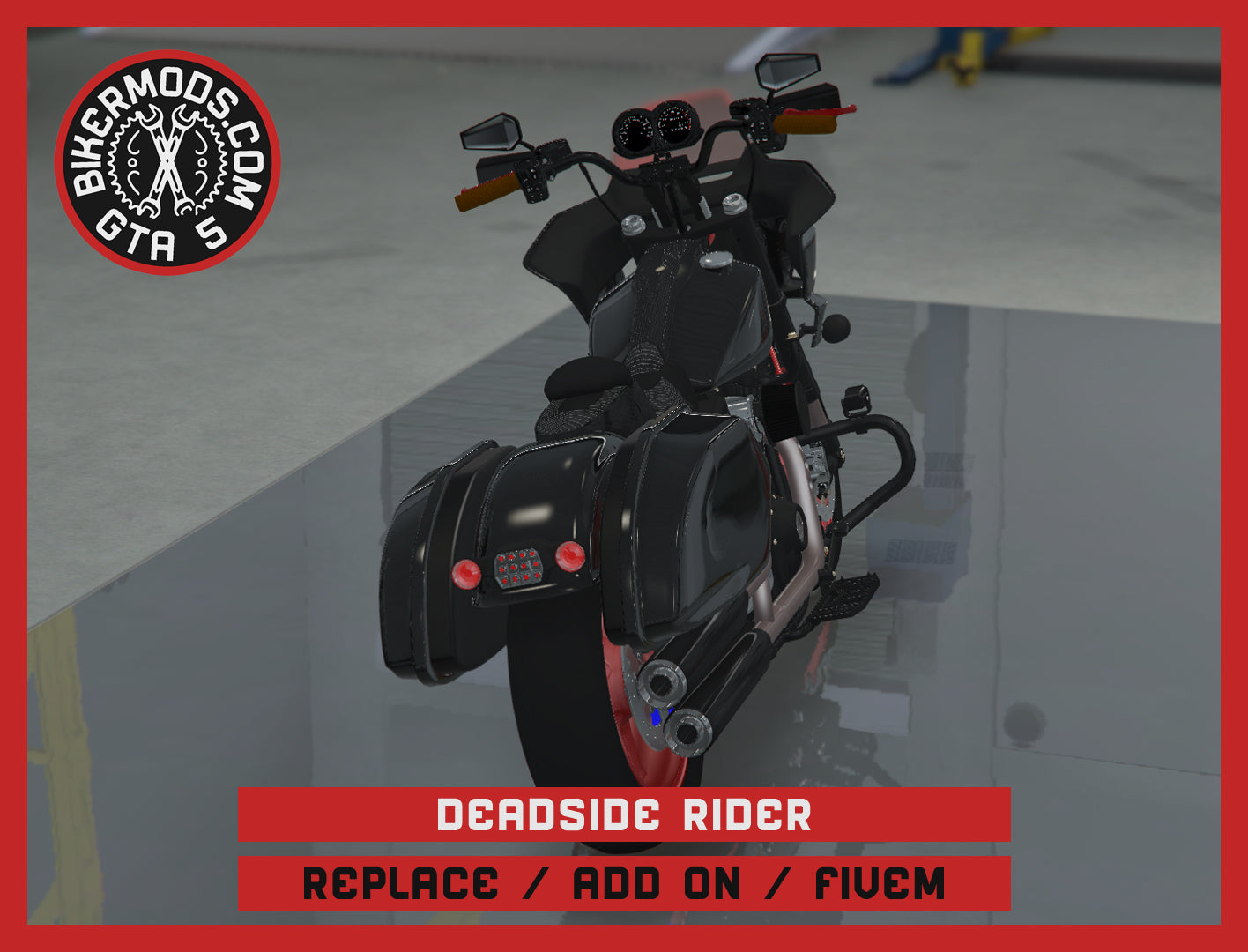 Deadside Rider (Replace / Add On / FiveM) 403k Poly