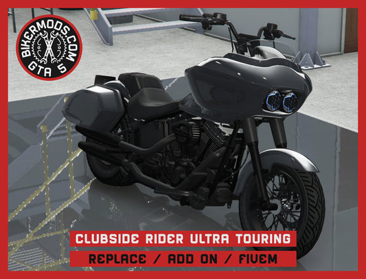 Clubside Rider Ultra Touring (Replace / Add On / FiveM) 139k Poly