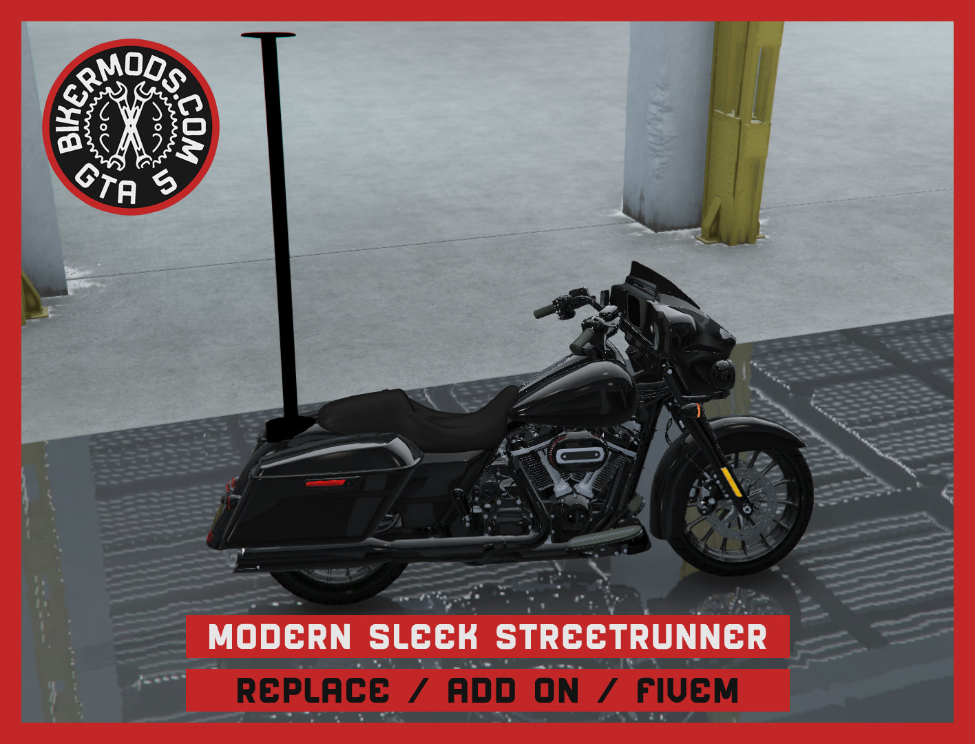 Mobile Strip Club Modern Sleek Streetrunner 2.0 (Replace / Add On / FiveM) 216k Poly