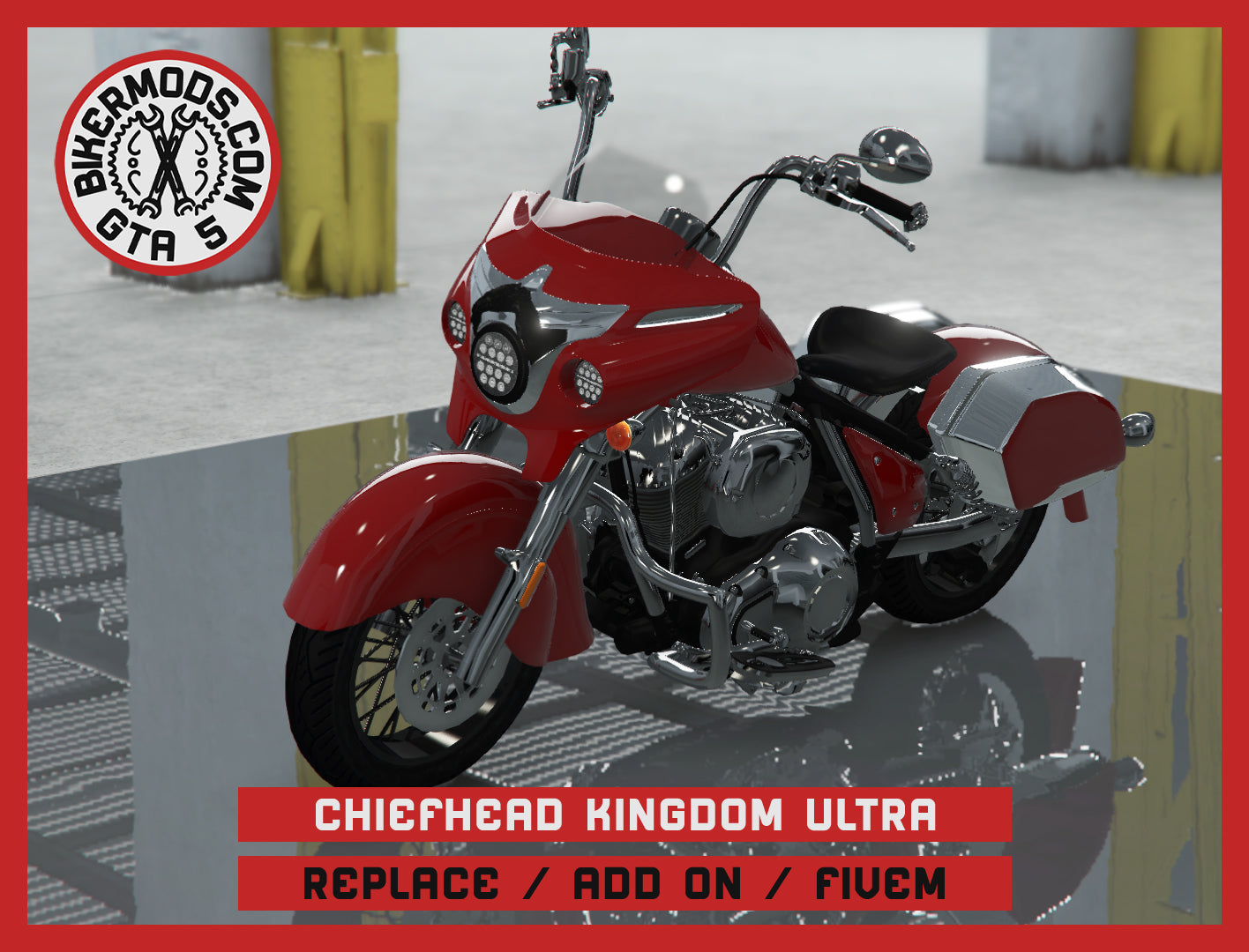 Chiefhead Kingdom Ultra (Replace / Add On / FiveM) 275k Poly