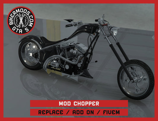 Mod Chopper (Replace / Add On / FiveM) 97k Poly