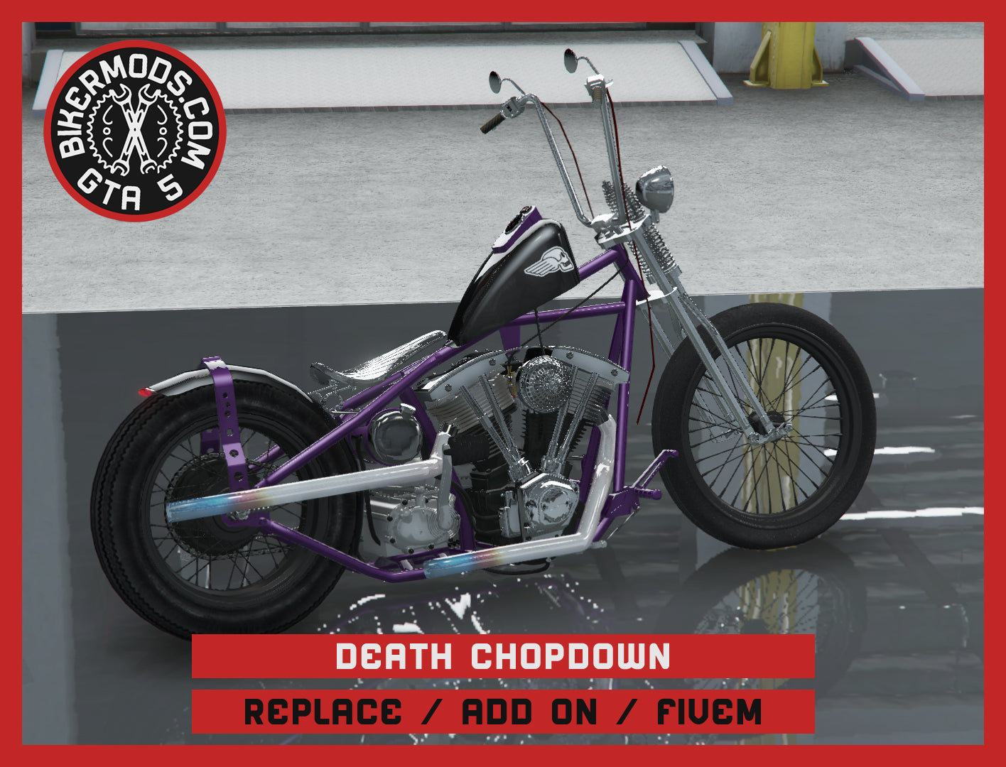 Death Chopdown (Replace / Add On / FiveM) 355k Poly