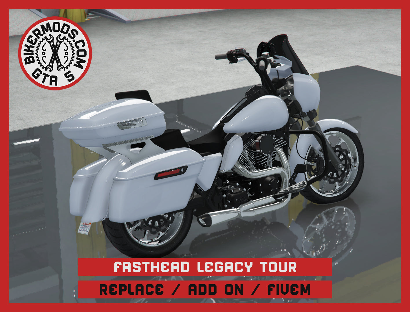 Fasthead Legacy Tour (Replace / Add On / FiveM) 265k Poly