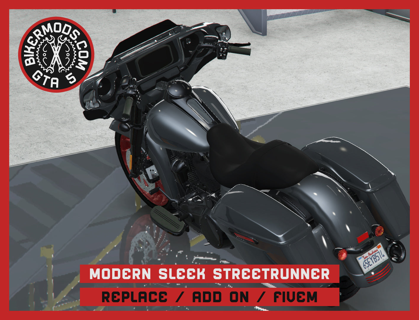 Modern Sleek Streetrunner (Replace / Add On / FiveM) 216k Poly