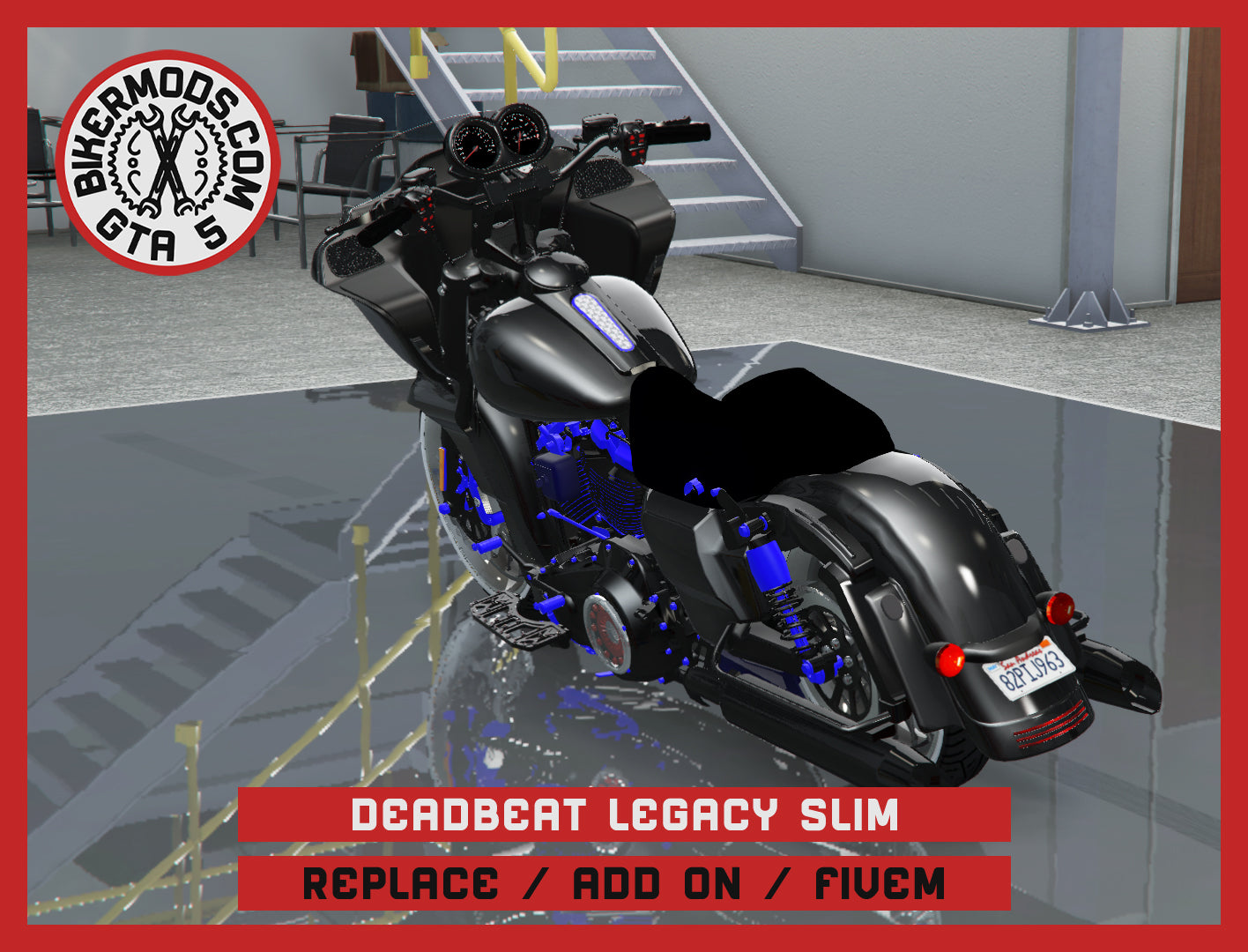 Deadbeat Legacy Slim (Replace / Add On / FiveM) 424k Poly