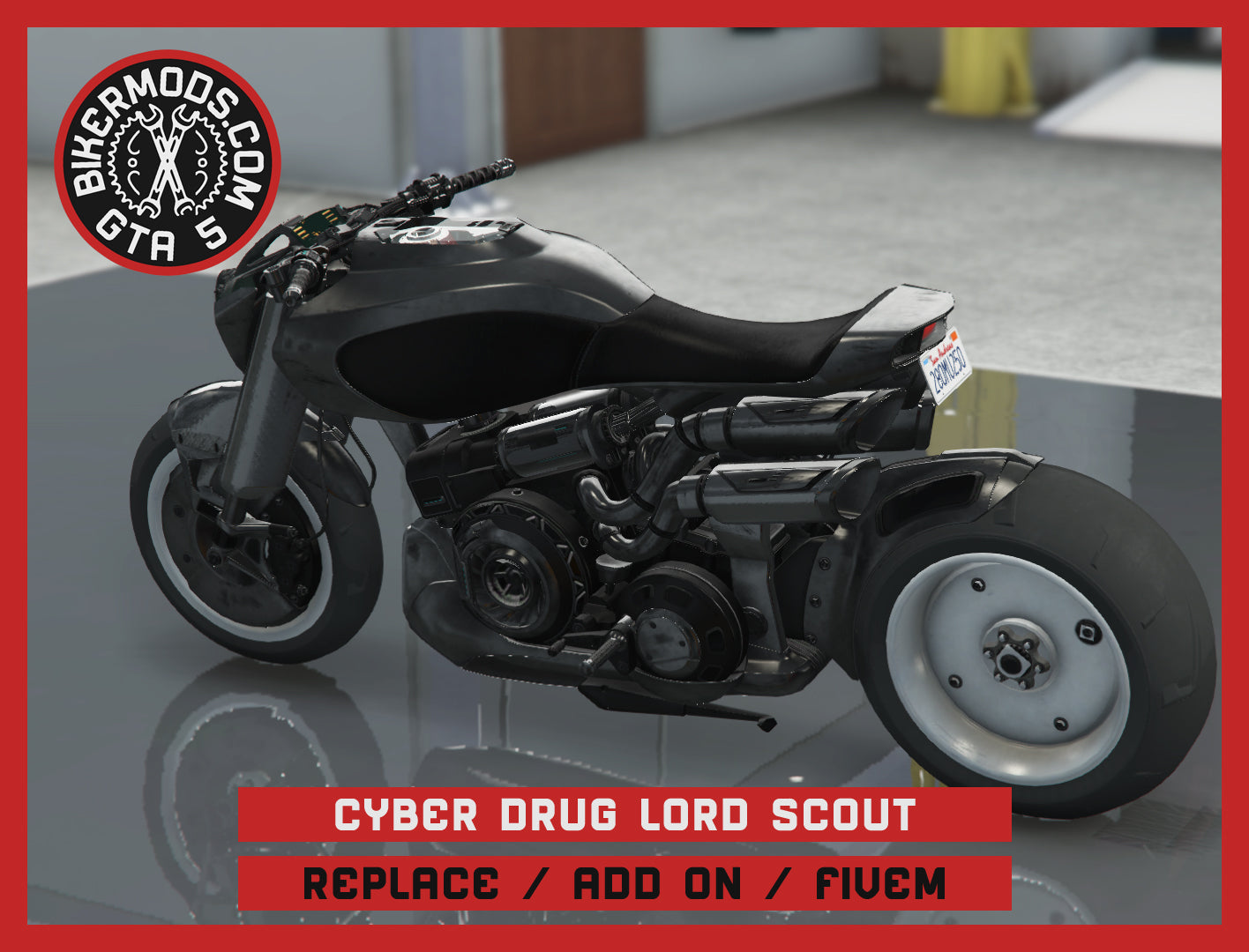 Cyber Drug Lords Scout (Replace / Add On / FiveM) 75k Poly