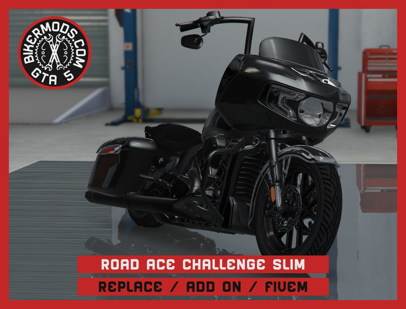 Road Ace Challenge Slim (Replace / Add On / FiveM) 507k Poly