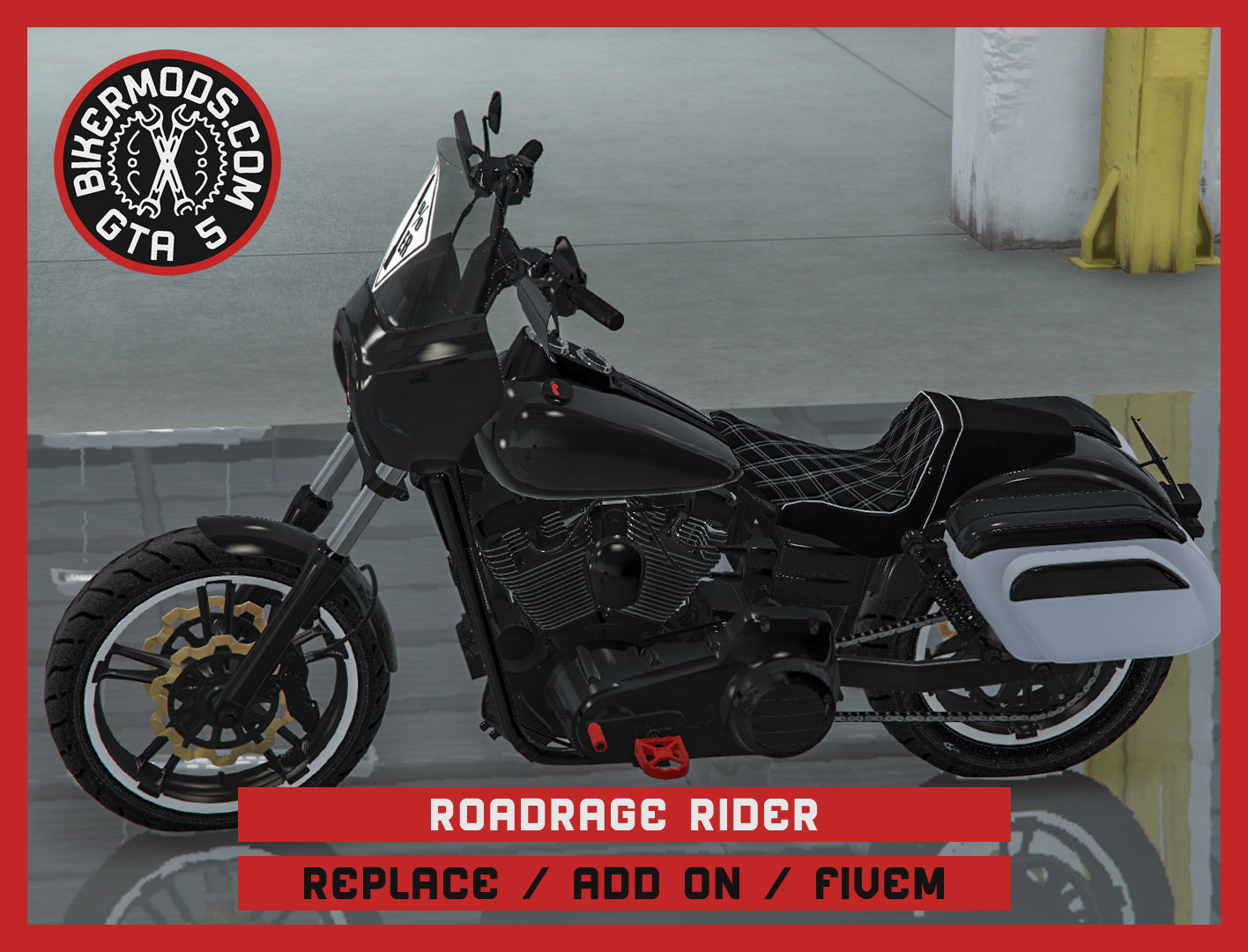 Roadrage Rider (Replace / Add On / FiveM) 375k Poly