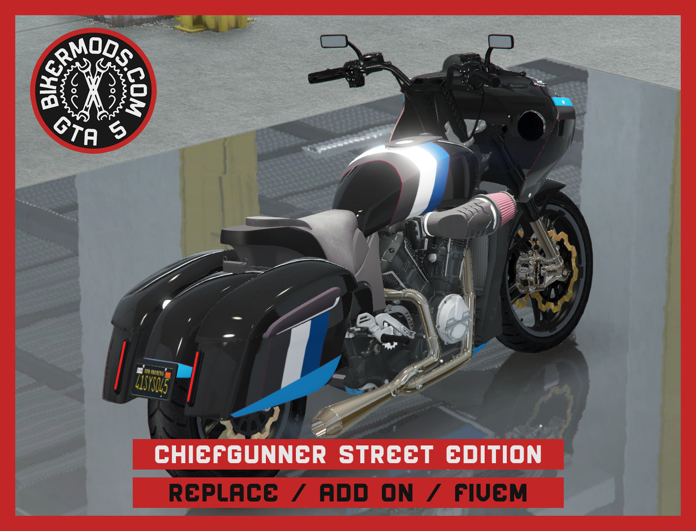 Chiefgunner Street Edition (Replace / Add On / FiveM) 284k Poly