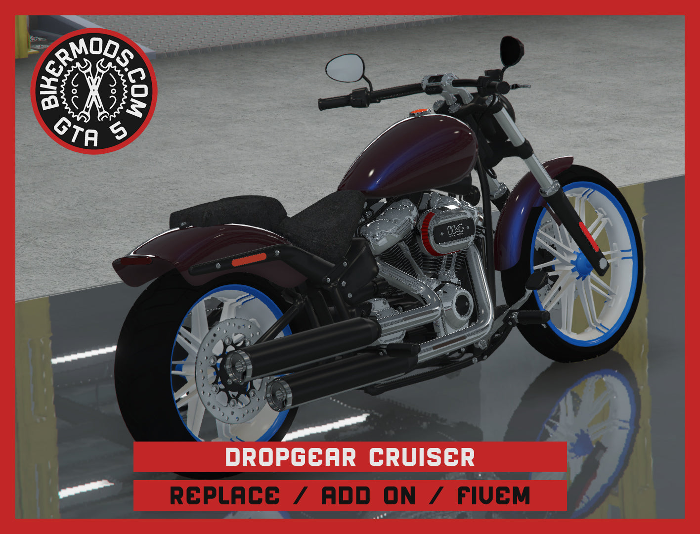 Dropgear Cruiser (Replace / Add On / FiveM) 289k Poly