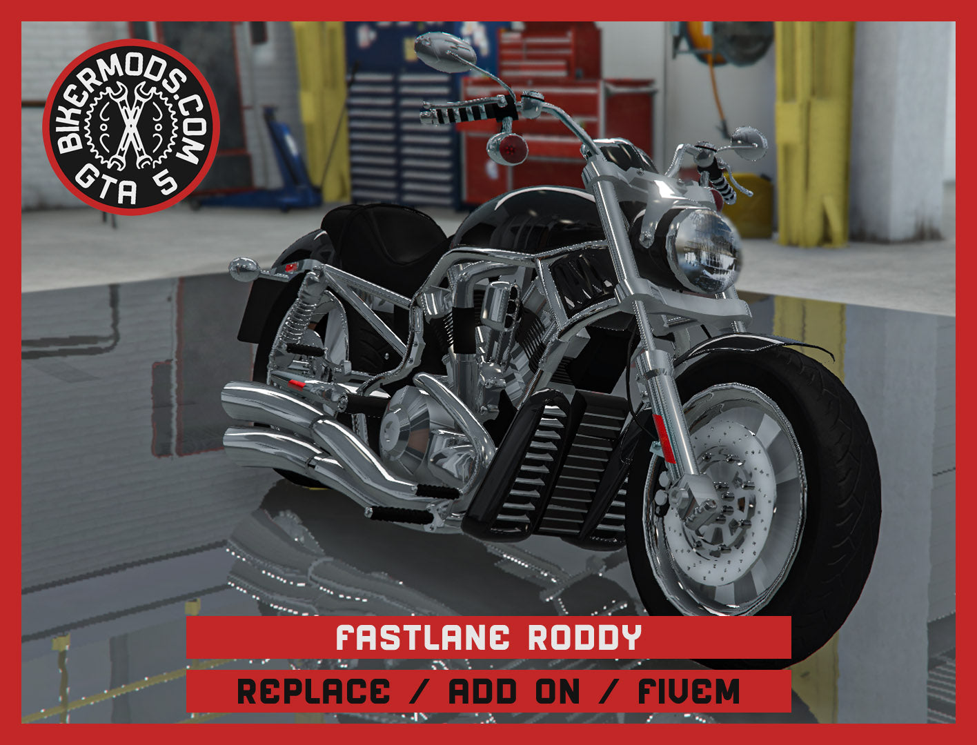 Fastlane Roddy (Replace / Add On / FiveM) 61k Poly