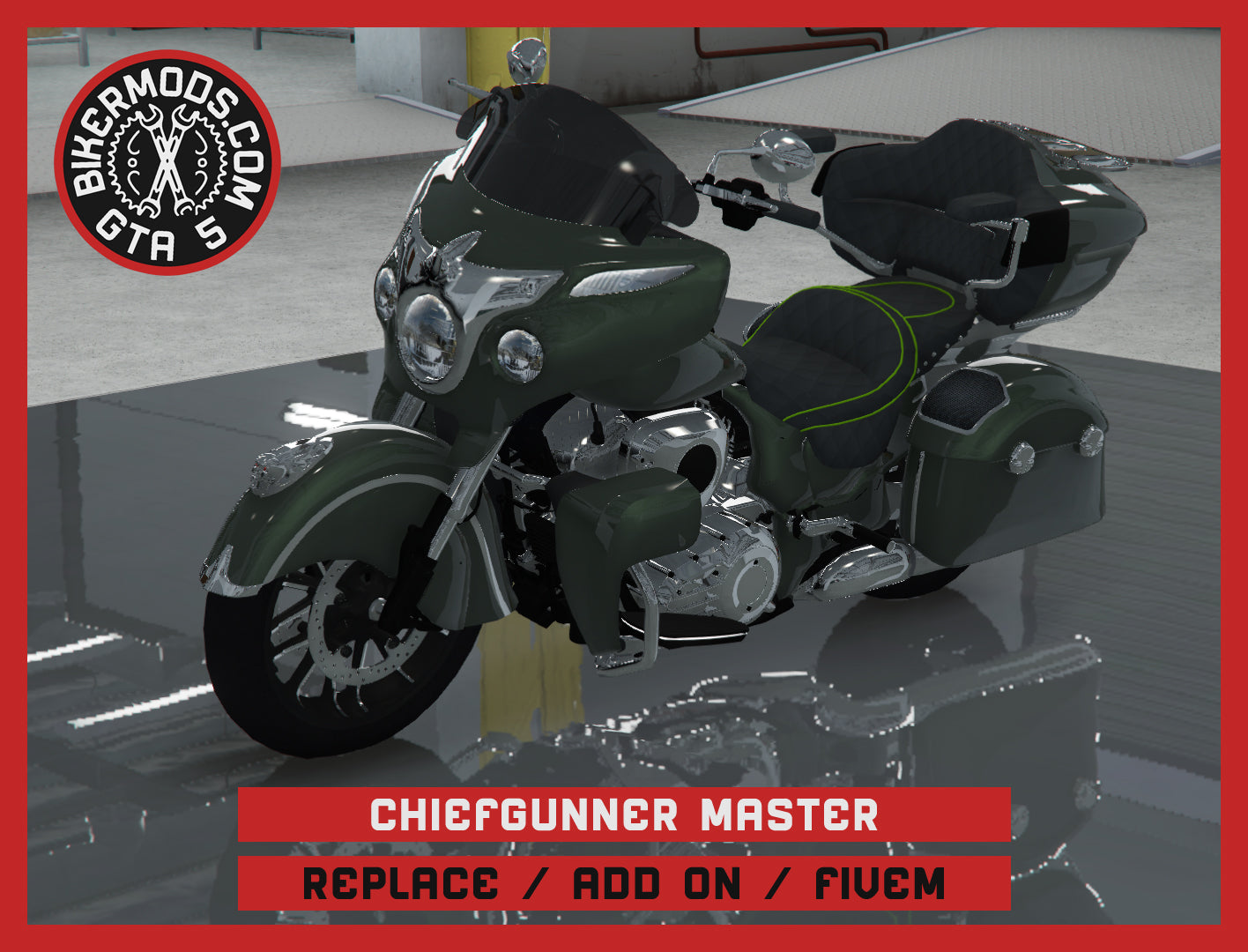 Chiefgunner Master (Replace / Add On / FiveM) 215k Poly
