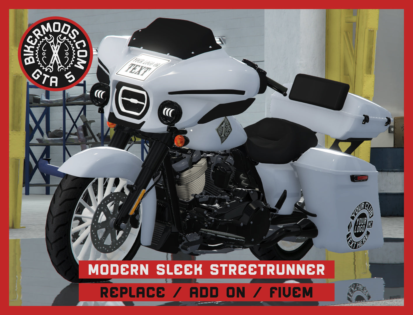 Modern Sleek Streetrunner Custom (Replace / Add On / FiveM) 227k Poly