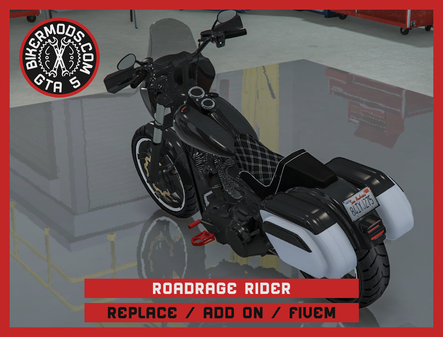 Roadrage Rider (Replace / Add On / FiveM) 375k Poly