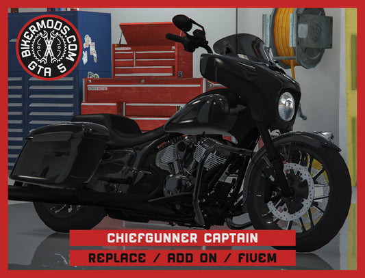 Chiefgunner Captain (Replace / Add On / FiveM) 193k Poly