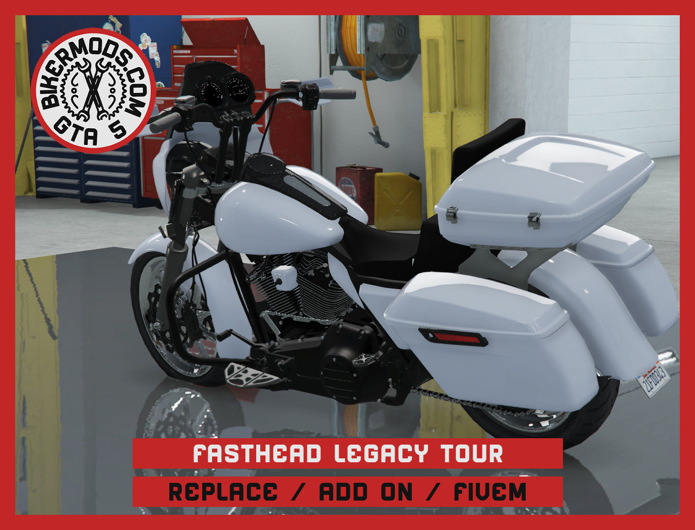 Fasthead Legacy Tour (Replace / Add On / FiveM) 265k Poly