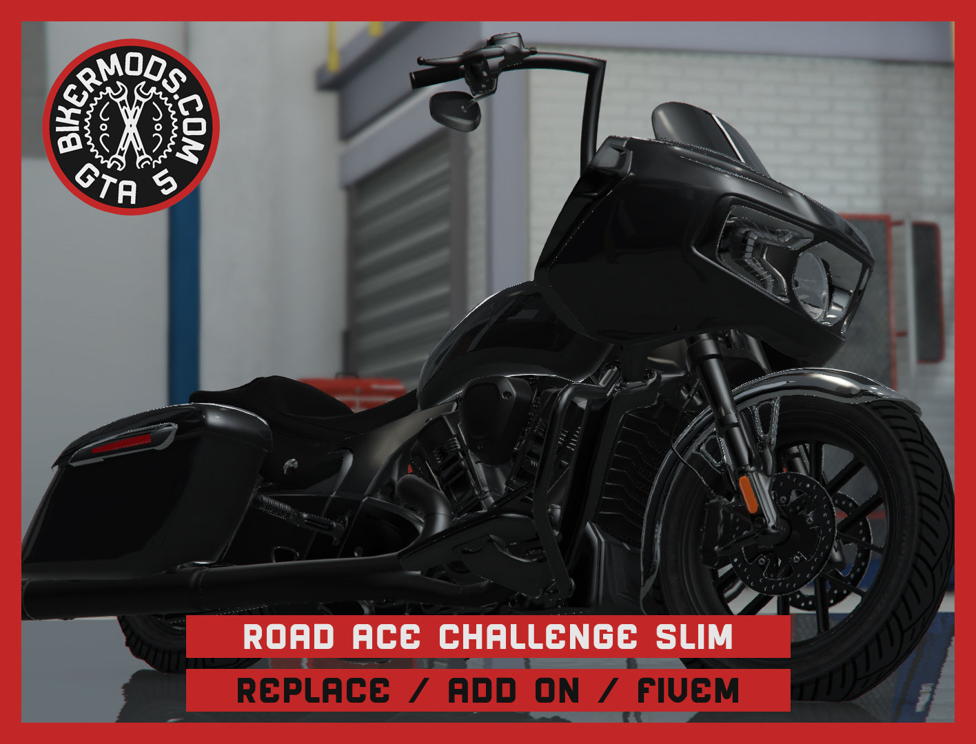 Road Ace Challenge Slim (Replace / Add On / FiveM) 507k Poly