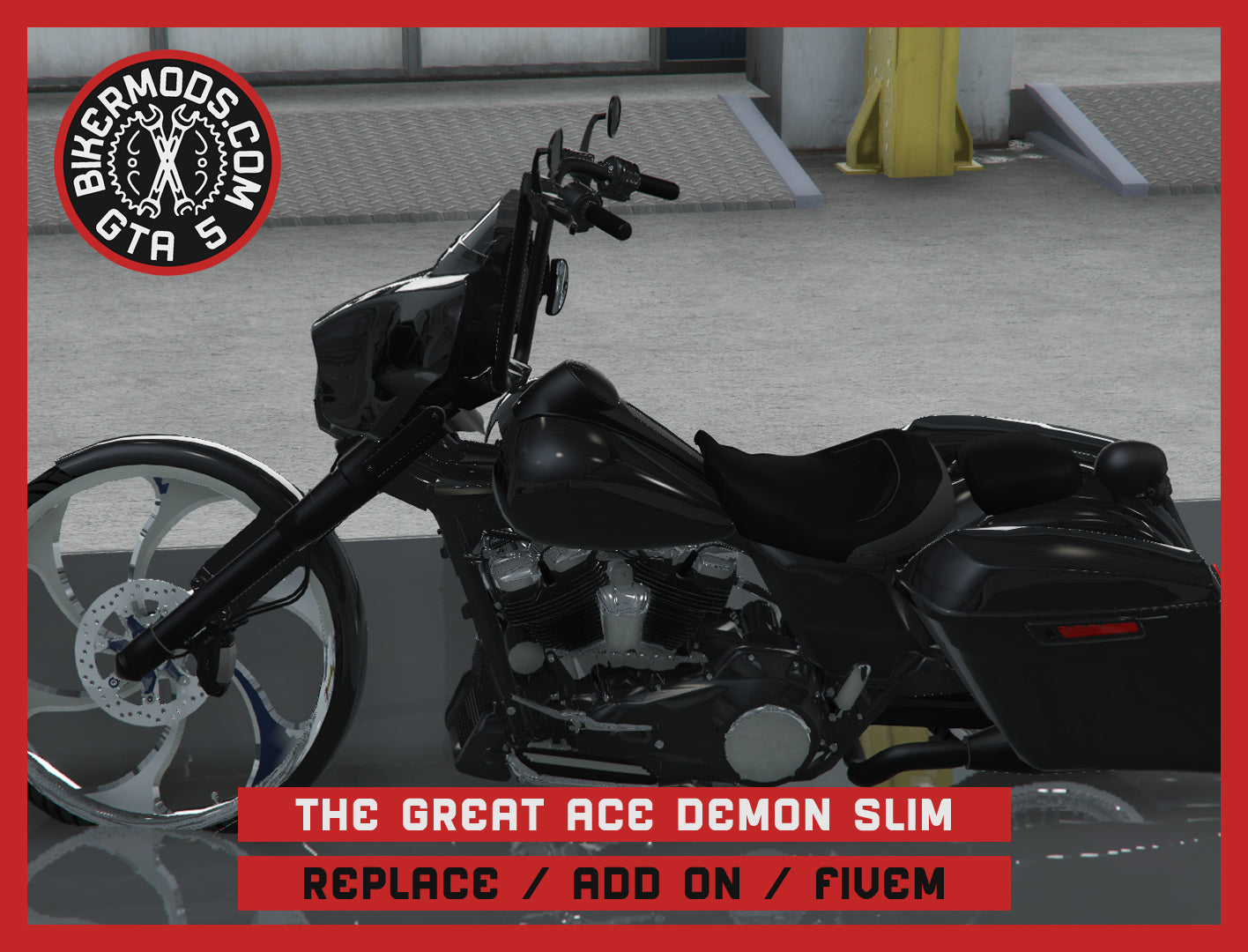 The Great Ace Demon Slim (Replace / Add On / FiveM) 146k Poly