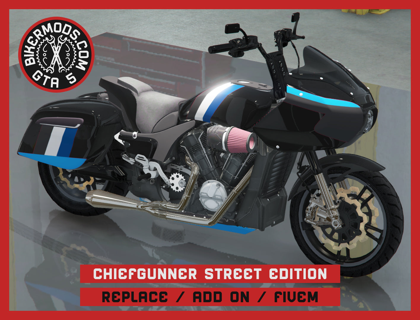 Chiefgunner Street Edition (Replace / Add On / FiveM) 284k Poly