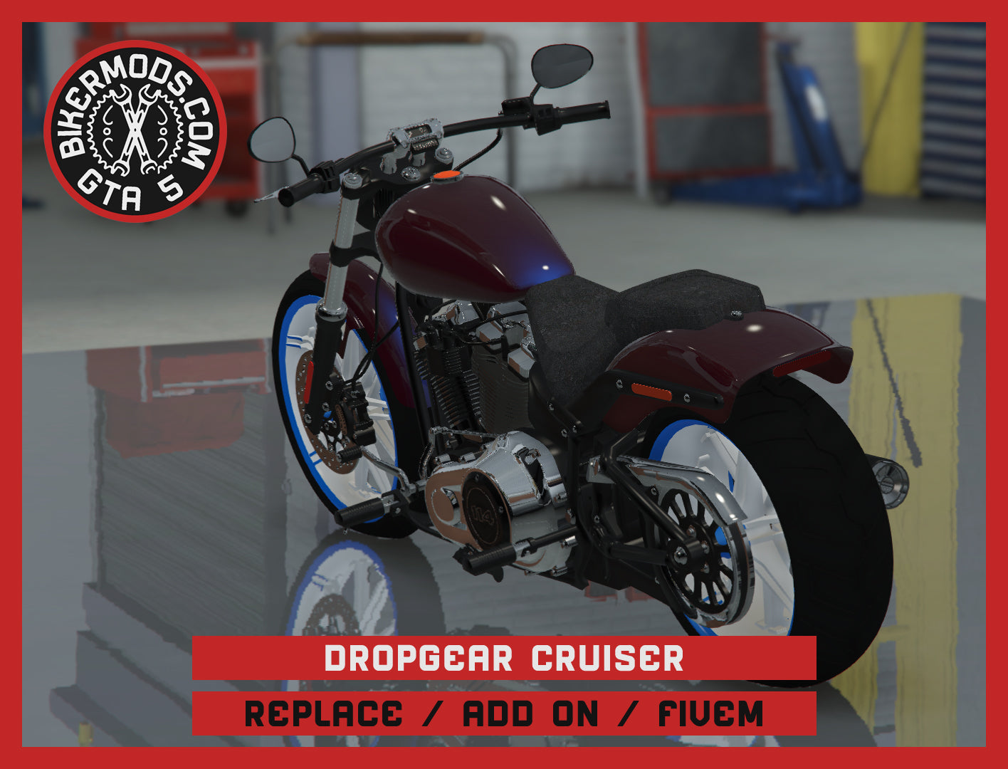 Dropgear Cruiser (Replace / Add On / FiveM) 289k Poly