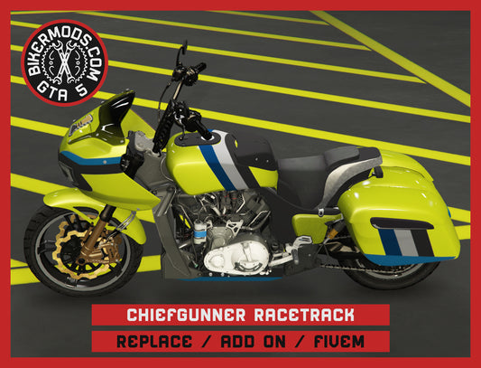 Chiefgunner Racetrack Edition (Replace / Add On / FiveM) 260k Poly