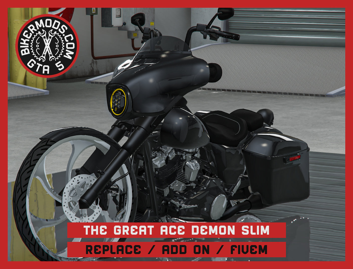 The Great Ace Demon Slim (Replace / Add On / FiveM) 146k Poly