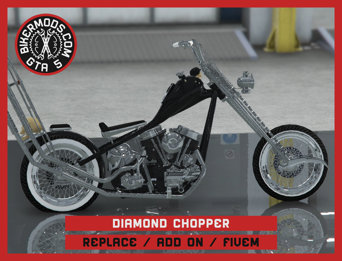 Diamond Chopper (Replace / Add On / FiveM) 215k Poly