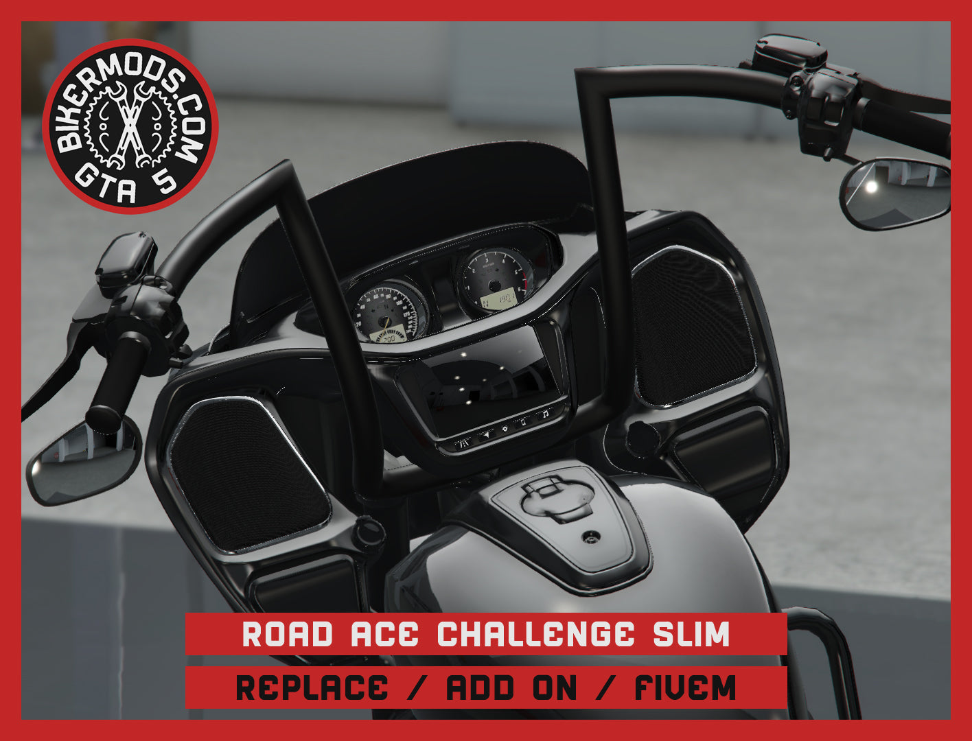 Road Ace Challenge Slim (Replace / Add On / FiveM) 507k Poly