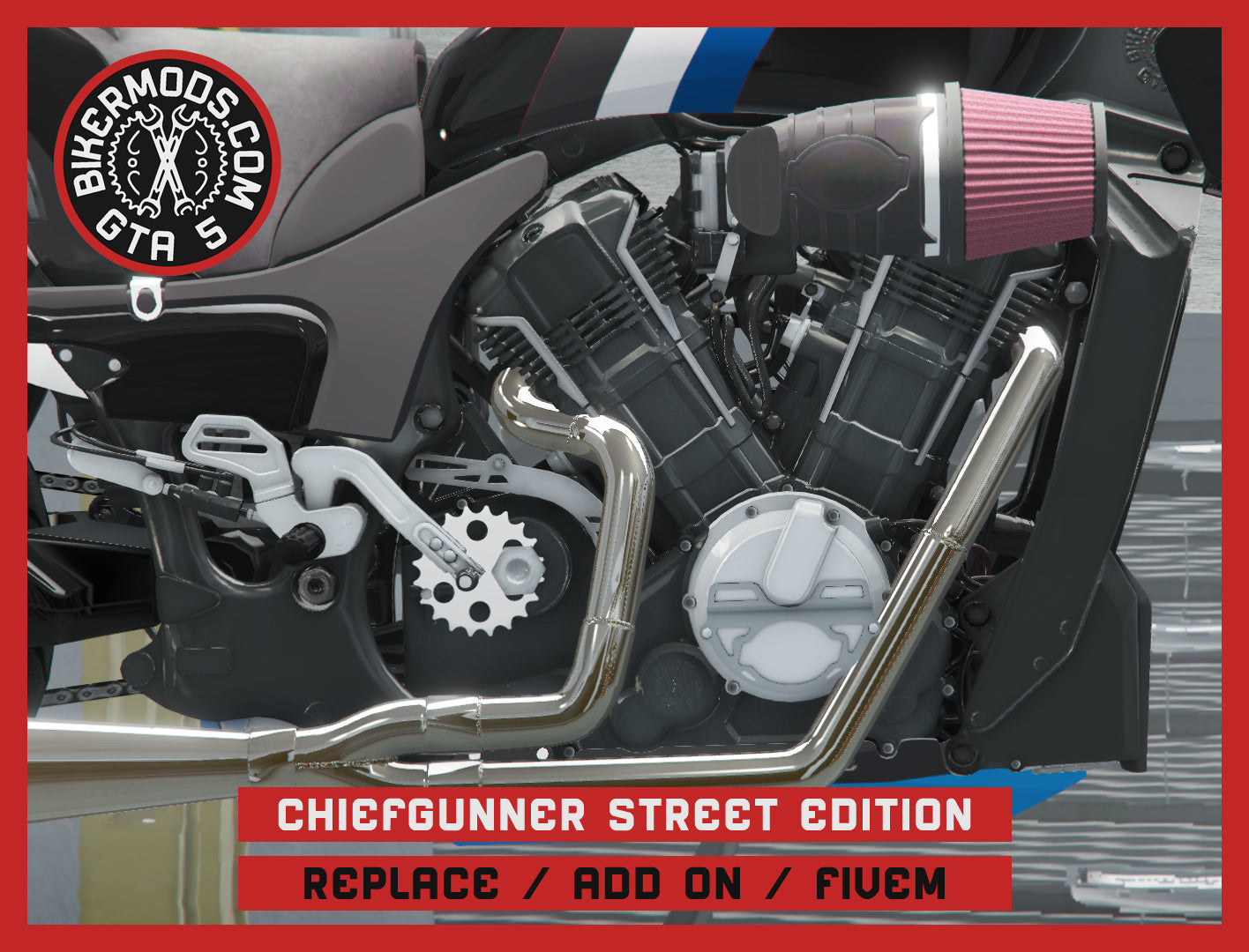 Chiefgunner Street Edition (Replace / Add On / FiveM) 284k Poly