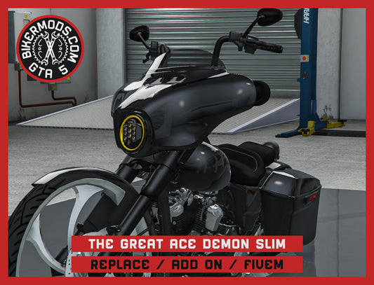 The Great Ace Demon Slim (Replace / Add On / FiveM) 146k Poly
